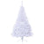 Artificial Half Christmas Tree with Stand White 150 cm PVC