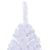 Artificial Half Christmas Tree with Stand White 240 cm PVC