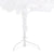 Corner Artificial Christmas Tree White 240 cm PVC