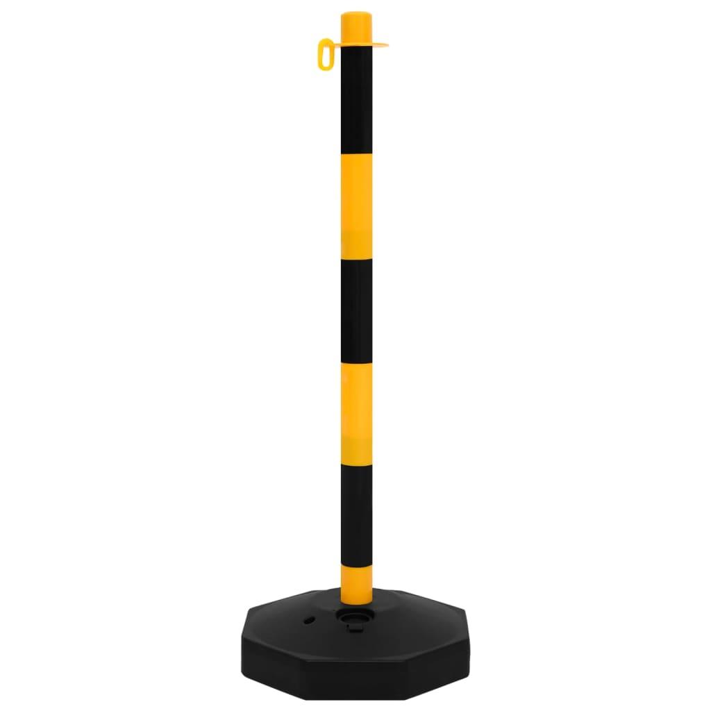Chain Post Set with 10 m Plastic Chain