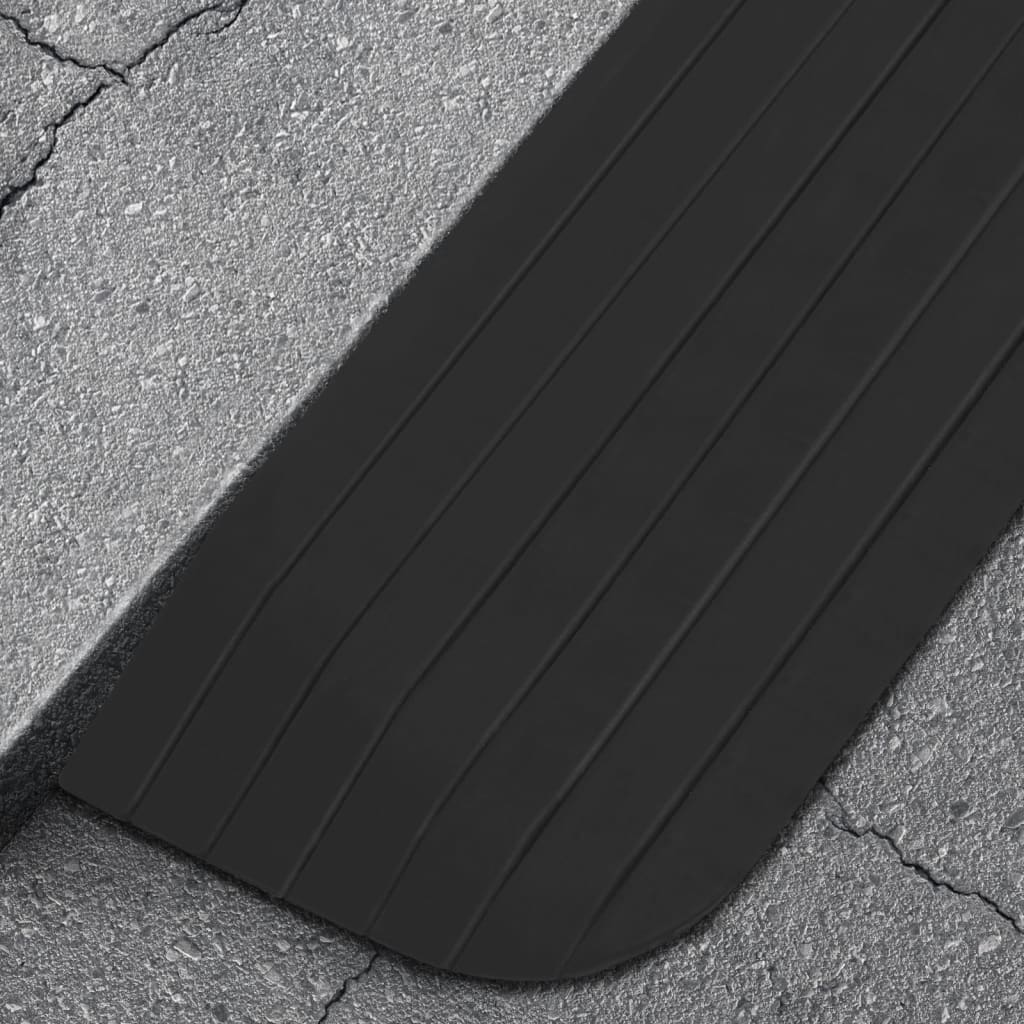 Threshold Ramps 2 pcs 110x21x2.5 cm Rubber