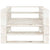 7 Piece Garden Pallet Lounge Set Wood White