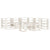 6 Piece Garden Pallet Lounge Set Wood White