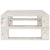 6 Piece Garden Pallet Lounge Set Wood White