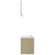 Bathroom Furniture Set Sonoma Oak Engineered Wood