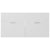 Bathroom Furniture Set White Engineered Wood
