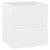 Bathroom Furniture Set White Engineered Wood