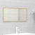 Bathroom Furniture Set White and Sonoma Oak Engineered Wood