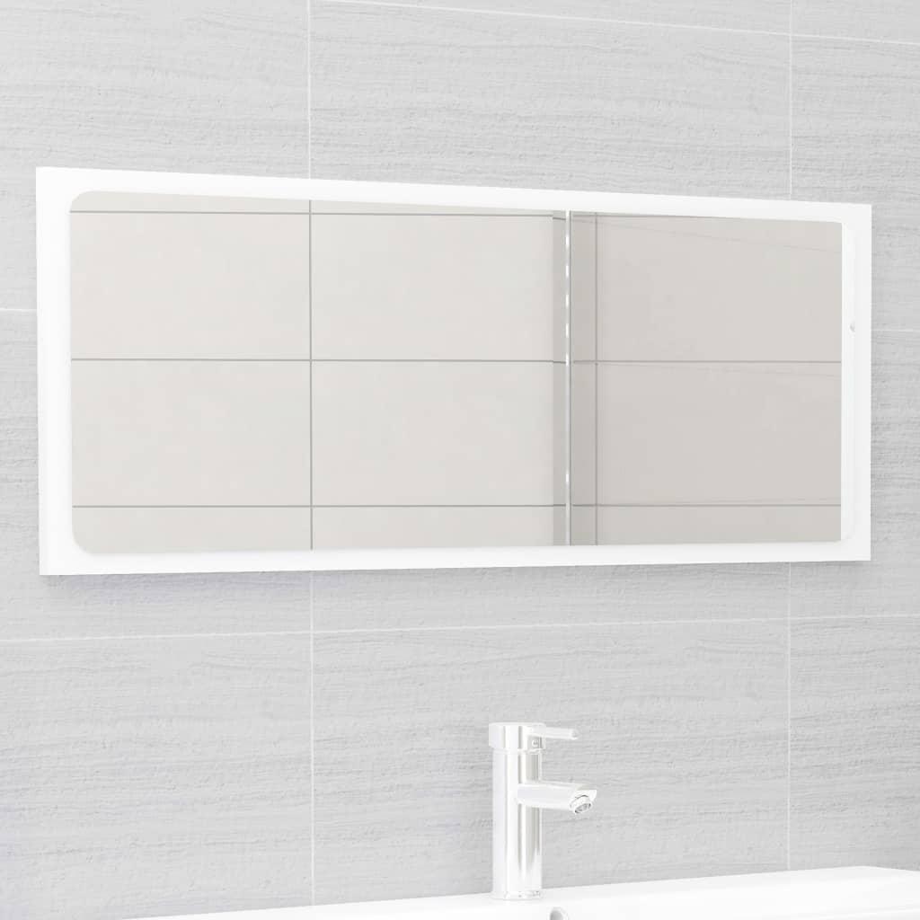 Bathroom Furniture Set White Engineered Wood
