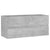 Bathroom Furniture Set Concrete Grey Engineered Wood