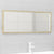 Bathroom Furniture Set White and Sonoma Oak Engineered Wood