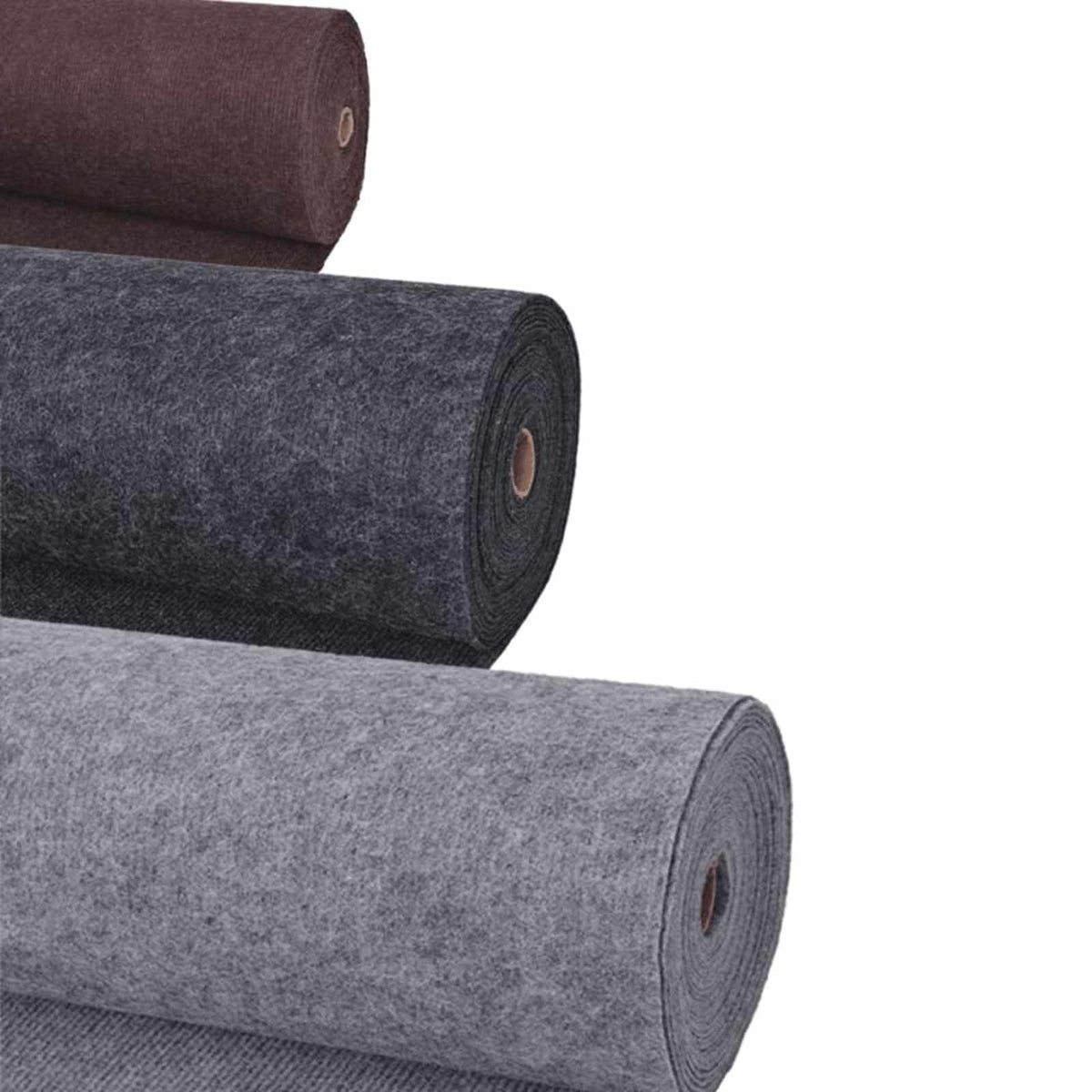 Carpet Anthracite 1,2 x 10 m Polyester