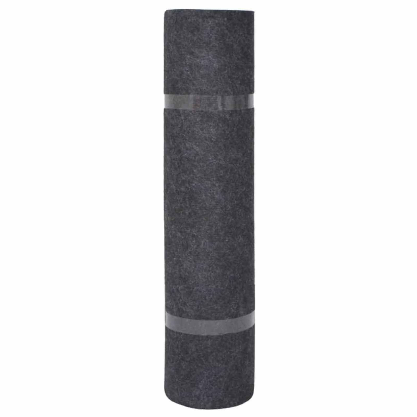 Carpet Anthracite 1,2 x 10 m Polyester