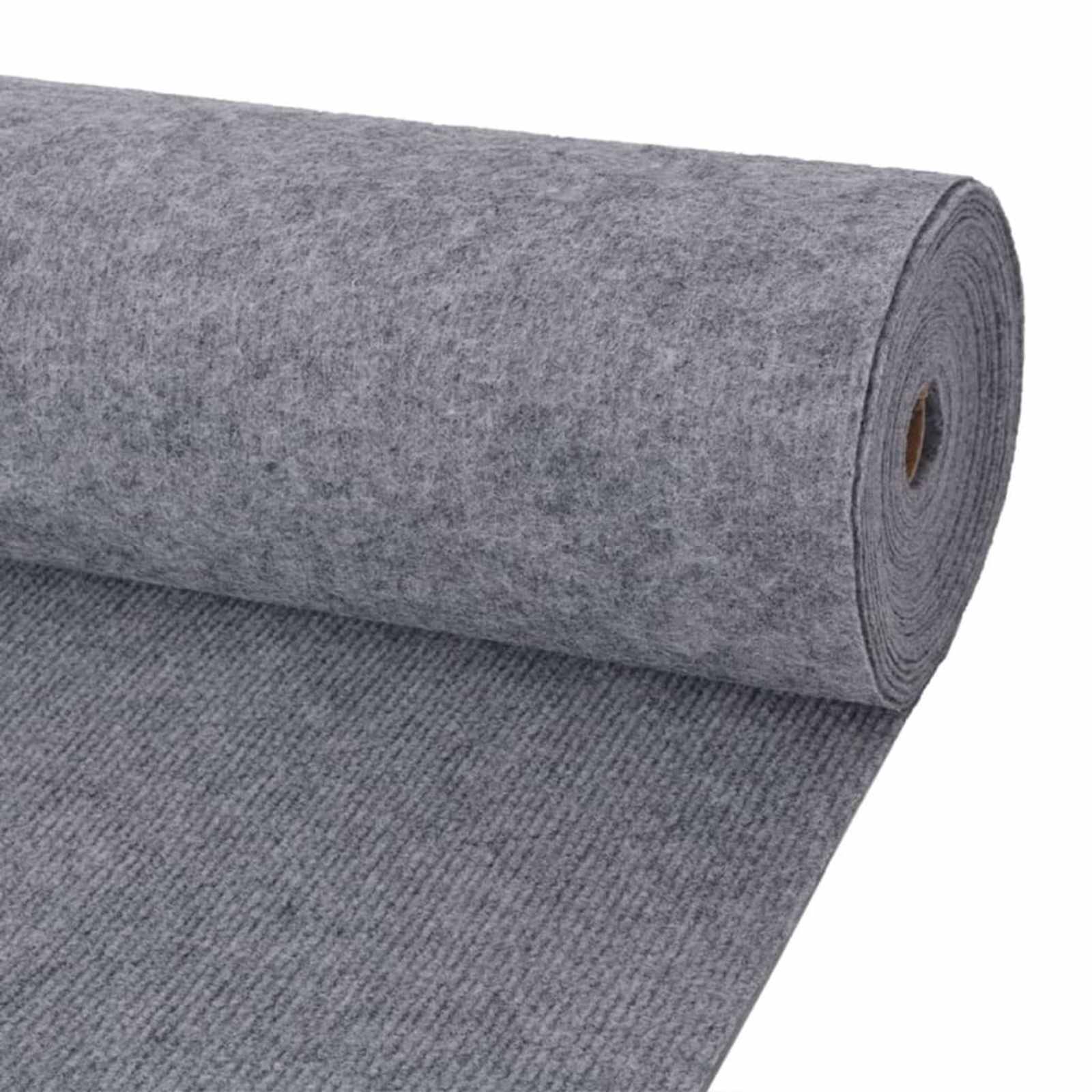 Carpet Grey 1,2 x 10 m Polyester