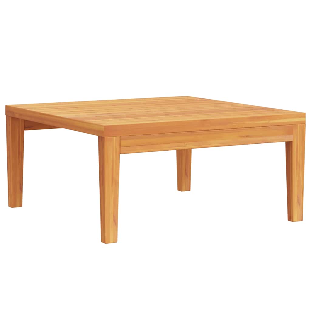 Garden Table 64x64x29 cm Solid Acacia Wood