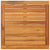 Garden Table 64x64x29 cm Solid Acacia Wood