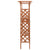 Pergola with Gate 116x40x204 cm Solid Firwood