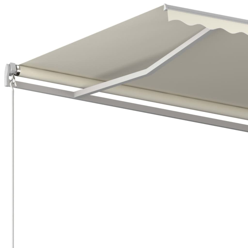 Manual Retractable Awning 500x300 cm Cream (313193+313169)