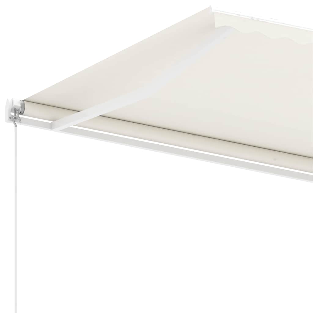 Manual Awning 3 x 2.5 m Cream 100% Polyester