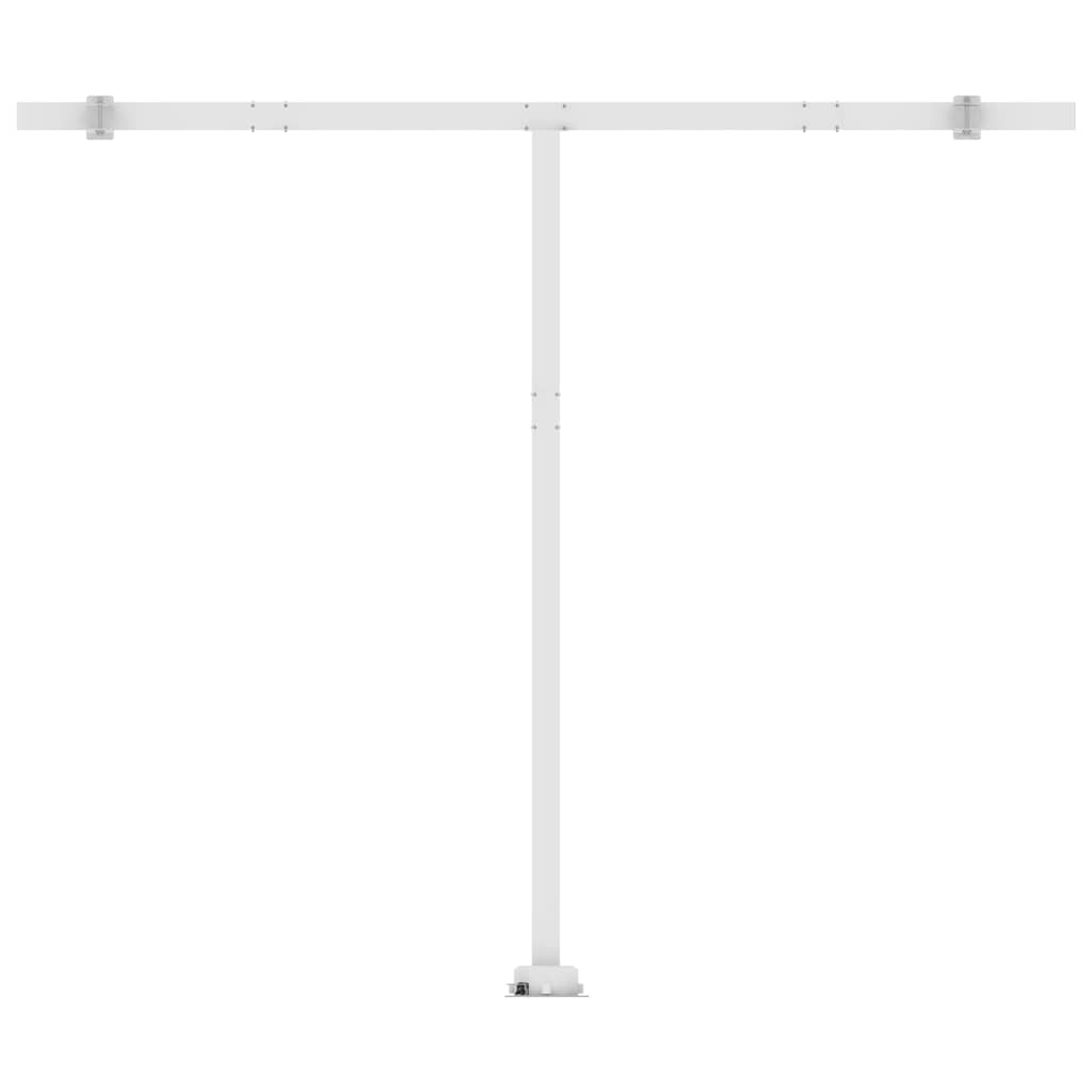 Freestanding Manual Retractable Awning 400x300 cm Cream