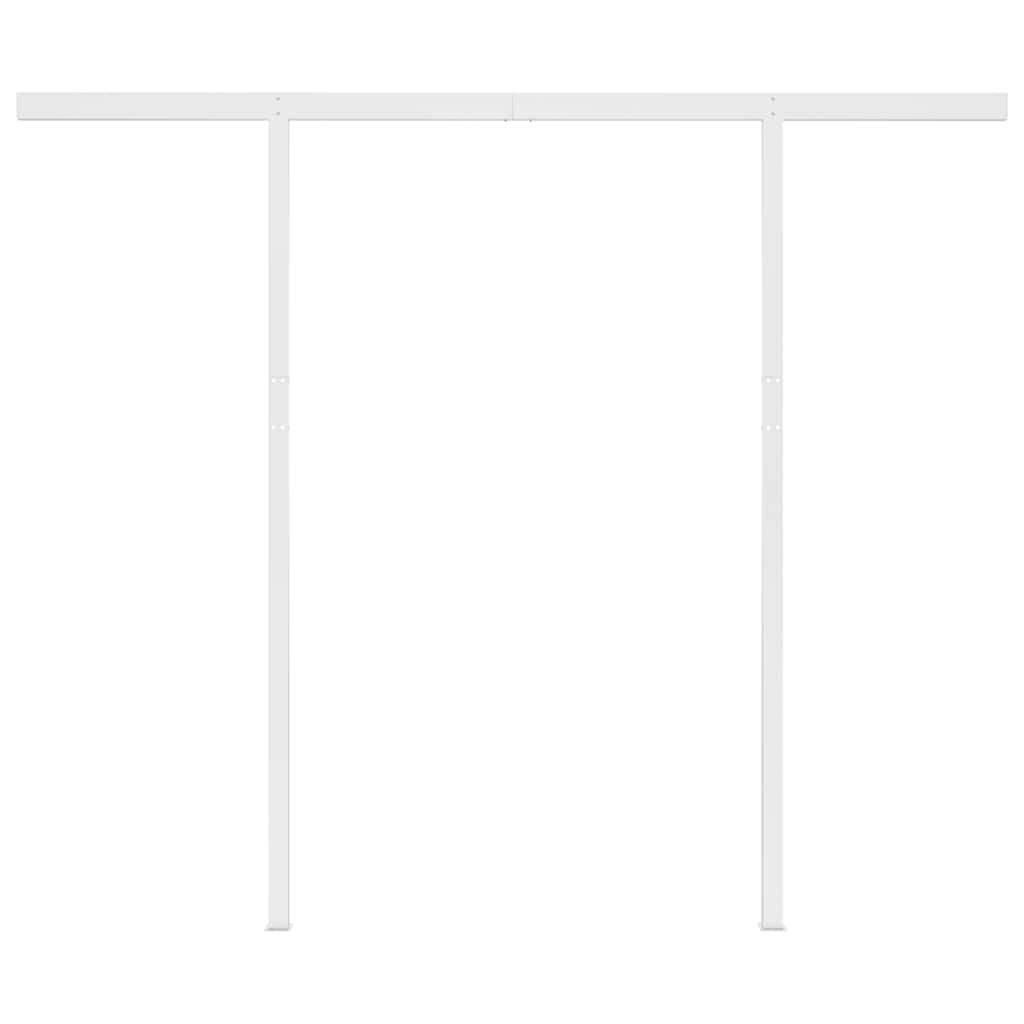 Manual Awning 3 x 2.5 m Cream 100% Polyester