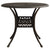 5 Piece Bistro Set Cast Aluminium Bronze