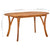 7 Piece Garden Dining Set Grey