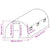 Greenhouse Replacement Cover (13.5 m²) 300x450x200 cm Green