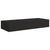 Wall-mounted Drawer Shelves 2 pcs Black 60x23.5x10cm MDF