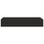 Wall-mounted Drawer Shelves 2 pcs Black 60x23.5x10cm MDF