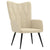Relaxing Chair Cream Fabric