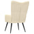Relaxing Chair Cream Fabric