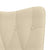 Relaxing Chair Cream Fabric