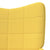 Relaxing Chair Mustard Yellow Fabric