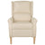 Reclining Chair Cream Fabric