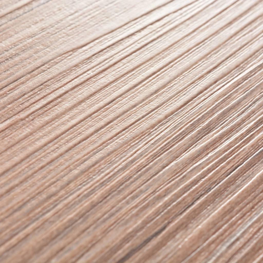 Self-adhesive PVC Flooring Planks 5.21 m² 2 mm Oak Brown