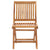 Folding Garden Chairs with Cushions 6 pcs Solid Teak Wood