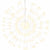 Outdoor Christmas Firecrack Light Warm White 20cm 140 LEDs