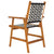Garden Chairs 2 pcs Solid Acacia Wood