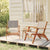 Garden Chairs 2 pcs Solid Acacia Wood