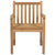 Garden Chairs 4 pcs with Anthracite Cushions Solid Teak Wood