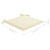 Garden Chairs 8 pcs with Cream Cushions Solid Teak Wood