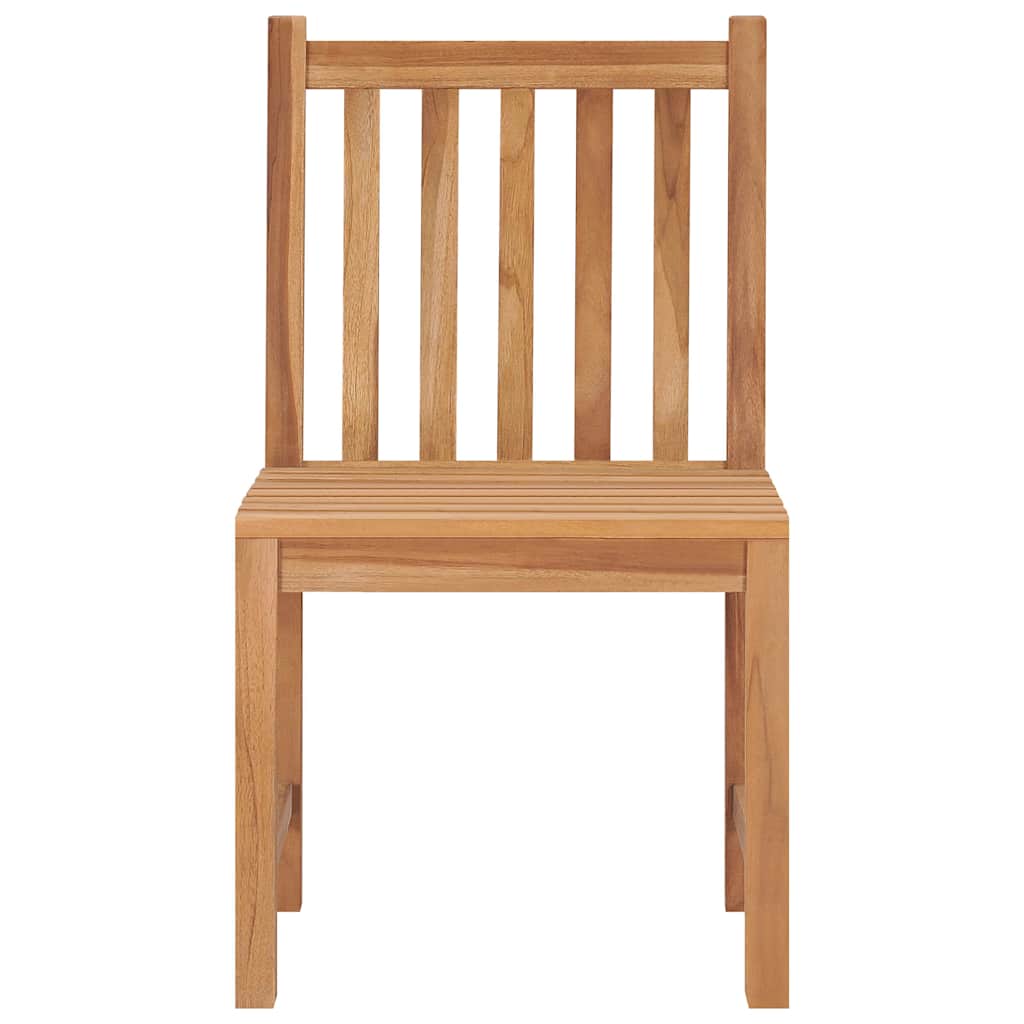 Garden Chairs 6 pcs with Cushions Solid Teak Wood