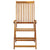 Folding Garden Chairs with Cushions 8 pcs Solid Wood Acacia