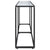 Console Table White Marble 180x35x75.5cm Tempered Glass