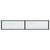 Console Table White Marble 180x35x75.5cm Tempered Glass