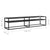 TV Cabinet Black 180x40x40.5 cm Tempered Glass