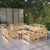 9 Piece Garden Lounge Set Solid Pinewood