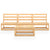 4 Piece Garden Lounge Set Solid Pinewood