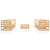 7 Piece Garden Lounge Set Solid Pinewood
